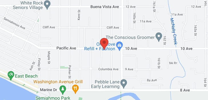 map of 15910 PACIFIC AVENUE
